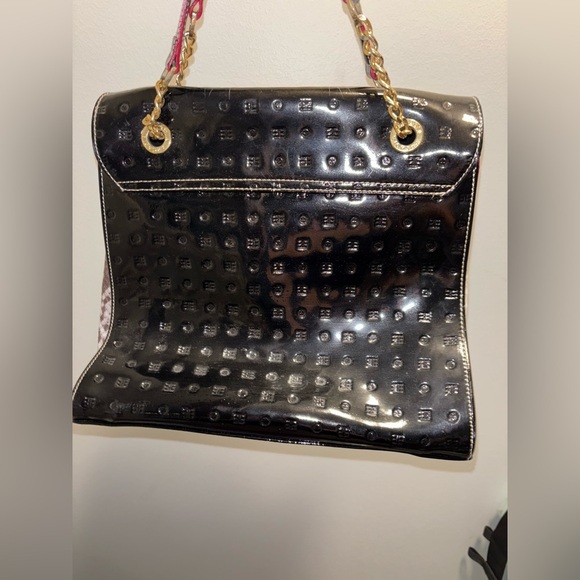 Arcadia Zola Embossed Black
Italian Leather Satchel
Crossbody NWOT - Picture 9 of 12